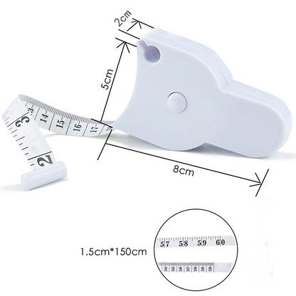 Fita Métrica Corporal Automática BodyPerfect