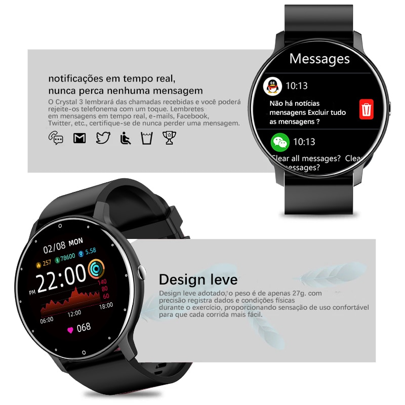 SmartWatch Lige - Rélogio Inteligente